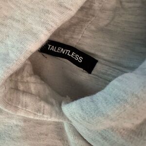Talentless Light Gray Hoodie